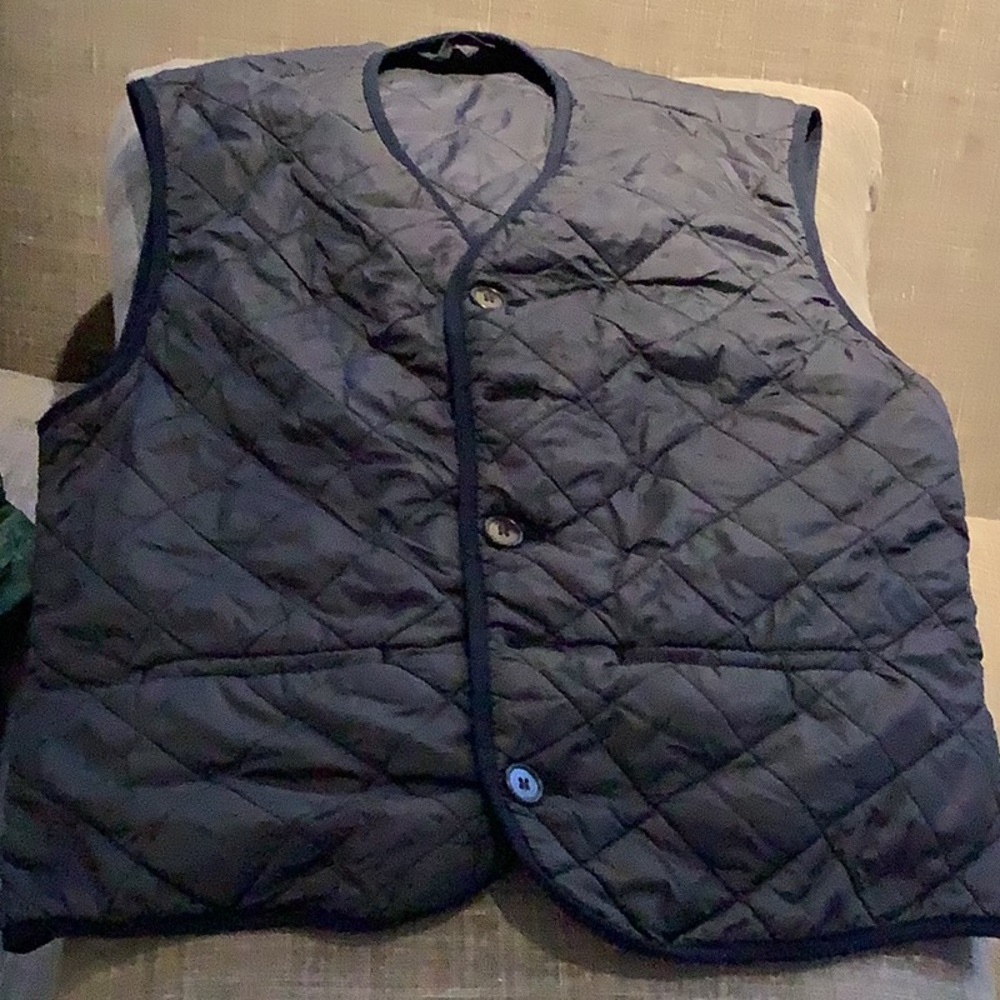Barbour Men’s quilted vest L